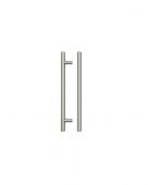 TDFPT-160-220BN - Zoo Hardware T Bar Cabinet Handle 160mm c&sol;c &lpar;220mm Overall Length&rpar; Brushed Nickel Finish