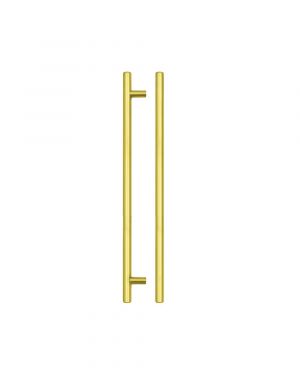 Click Here To Enlarge This Photo Of TDFPT-256-316BG - Zoo Hardware T Bar Cabinet Handle 256mm c&sol;c &lpar;316mm Overall Length&rpar; Brushed Gold Finish