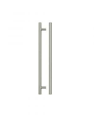 Click Here To Enlarge This Photo Of TDFPT-256-316BN - Zoo Hardware T Bar Cabinet Handle 256mm c&sol;c &lpar;316mm Overall Length&rpar; Brushed Nickel Finish