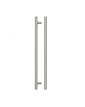 Click Here To Enlarge This Photo Of TDFPT-288-348BN - Zoo Hardware T Bar Cabinet Handle 288mm c&sol;c &lpar;348mm Overall Length&rpar; Brushed Nickel Finish