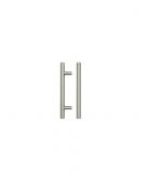 TDFPT-96-156BN - Zoo Hardware T Bar Cabinet Handle 96mm c&sol;c &lpar;156mm Overall Length&rpar; Brushed Nickel Finish