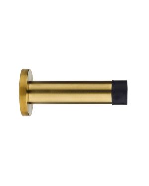 Click Here To Enlarge This Photo Of ZAS07-FSB - Zoo Hardware 70mm Wall Mounted Door Stop &lpar;Concealed Fix&rpar; Favo Satin Brass