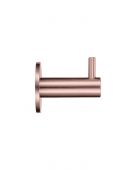 ZAS75-TRG - Zoo Hardware Wall Mounted Hook with Rose - Tuscan Rose Gold