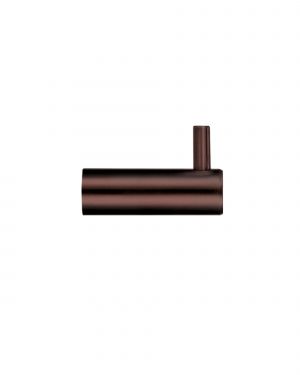Click Here To Enlarge This Photo Of ZAS76-ETB - Zoo Hardware Wall Mounted Hook without Rose - PVD Etna Bronze