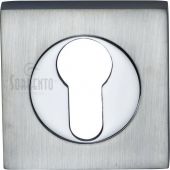 SC-SQ0192-AP M&period;Marcus Sorrento Euro Square Escutcheon Apollo Finish