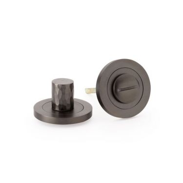 Click Here To Enlarge This Photo Of AW793DBZ - Alexander & Wilks Hammered Thumbturn and Release - Dark Bronze