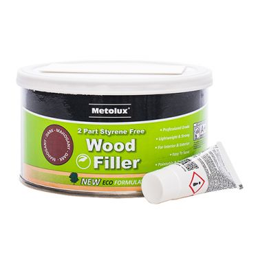 Click Here To Enlarge This Photo Of Metolux 65443 - 275ml Light Redwood Styrene Free 2 Part Wood Filler