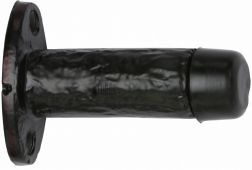 TC119 M&period;Marcus The Tudor Collection Projection Door Stop Black Iron