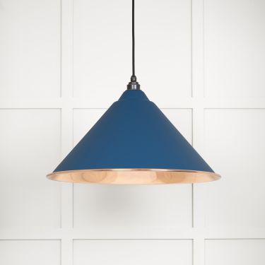 Click Here To Enlarge This Photo Of 49503SU From The Anvil Smooth Copper Hockley Pendant in Upstream Smooth Copper