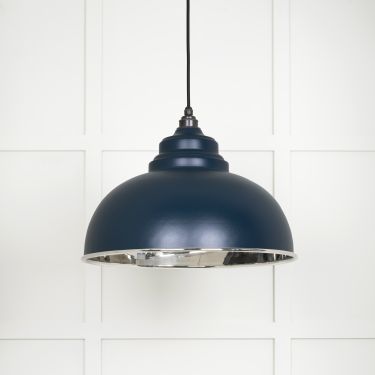Click Here To Enlarge This Photo Of 49505DU From The Anvil Smooth Nickel Harborne Pendant in Dusk Smooth Nickel