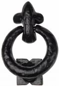 TC335 M&period;Marcus The Tudor Collection Ring Knocker Black Iron