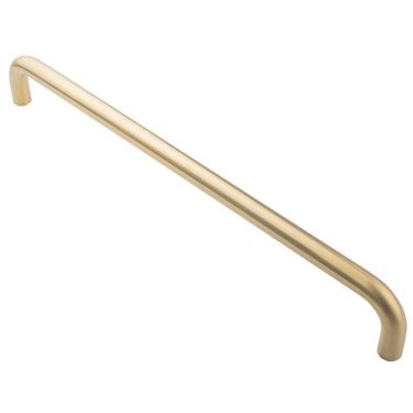 Click Here To Enlarge This Photo Of CSD1450SPVD - Carlisle Brass Eurospec 450mm x 19mm 'D' Pull Handle &lpar;G304&rpar; Satin Brass PVD