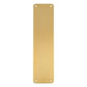 FPP1350SPVD - Carlisle Brass Eurospec Finger Plate 350 x 75mm &lpar;Plain&rpar; Satin Brass PVD