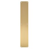 FPP1500SPVD - Carlisle Brass Eurospec Finger Plate 500 x 75mm &lpar;Plain&rpar; Satin Brass PVD