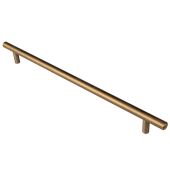FTD445FAB - Carlisle Brass Fingertip Design 12mm Steel T-Bar Handle &lpar;288mm c&sol;c&rpar; 348mm Antique Brass