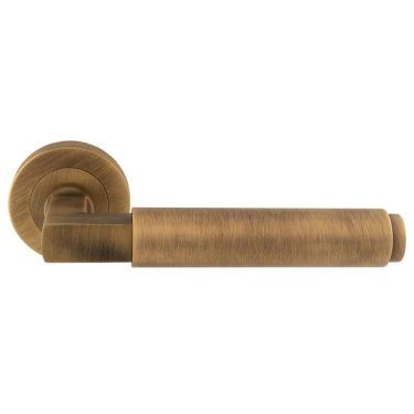 Click Here To Enlarge This Photo Of EUL070AB - Carlisle Brass 'Masano' Lever On Rose - Antique Brass