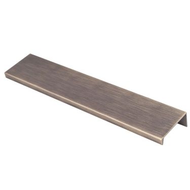 Click Here To Enlarge This Photo Of FTD302CAB - Carlisle Brass Fingertip Design 200mm Squared Edge Pull - Antique Brass