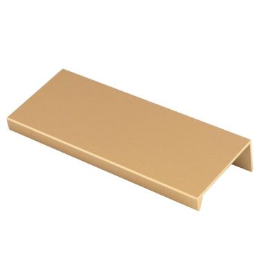 Click Here To Enlarge This Photo Of FTD302BSB - Carlisle Brass Fingertip Design 100mm Squared Edge Pull - Satin Brass