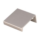 FTD302ASN - Carlisle Brass Fingertip Design 40mm Squared Edge Pull - Satin Nickel