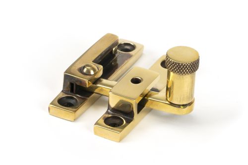 Click Here To Enlarge This Photo Of 45478 From the Anvil Aged Brass Brompton Quadrant Fastener - Narrow