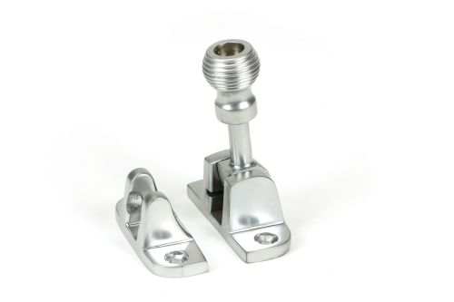 Click Here To Enlarge This Photo Of 45956 From the Anvil Satin Chrome Beehive Brighton Fastener &lpar;Radiused&rpar;