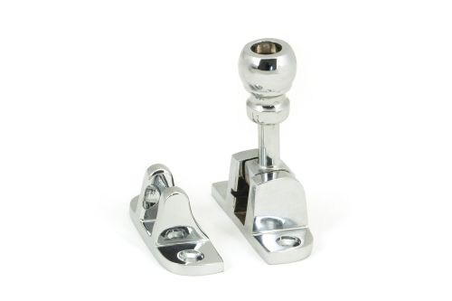 Click Here To Enlarge This Photo Of 45959 From the Anvil Polished Chrome Mushroom Brighton Fastener &lpar;Radiused&rpar;