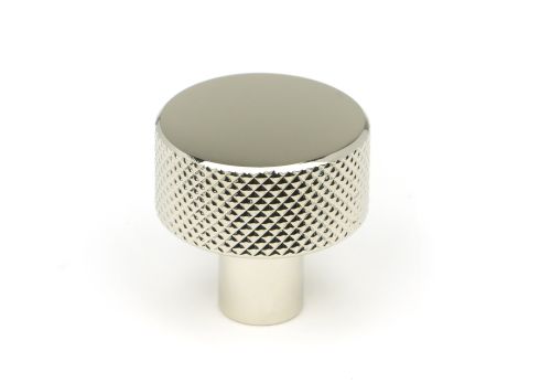 Click Here To Enlarge This Photo Of 46823 From the Anvil Polished Nickel Brompton Cabinet Knob - 25mm &lpar;No rose&rpar;