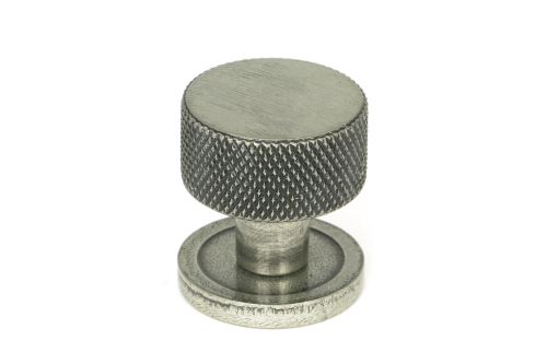 Click Here To Enlarge This Photo Of 46842 From the Anvil Pewter Brompton Cabinet Knob - 25mm &lpar;Plain&rpar;