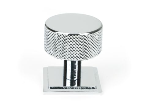 Click Here To Enlarge This Photo Of 46861 From the Anvil Polished Chrome Brompton Cabinet Knob - 32mm &lpar;Square&rpar;