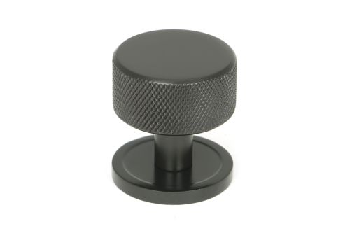 Click Here To Enlarge This Photo Of 46866 From the Anvil Aged Bronze Brompton Cabinet Knob - 32mm &lpar;Plain&rpar;