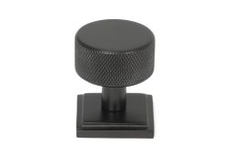 46869 From the Anvil Aged Bronze Brompton Cabinet Knob - 32mm &lpar;Square&rpar;