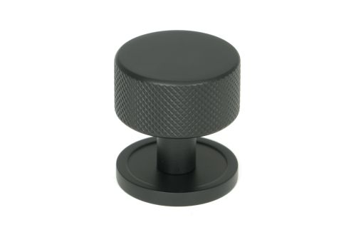 Click Here To Enlarge This Photo Of 46878 From the Anvil Matt Black Brompton Cabinet Knob - 32mm &lpar;Plain&rpar;