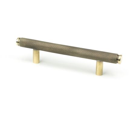 Click Here To Enlarge This Photo Of 46894 From the Anvil Aged Brass Full Brompton Pull Handle - Small 96mm c&sol;c