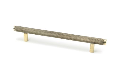 Click Here To Enlarge This Photo Of 46895 From the Anvil Aged Brass Full Brompton Pull Handle - Medium 160mm c&sol;c