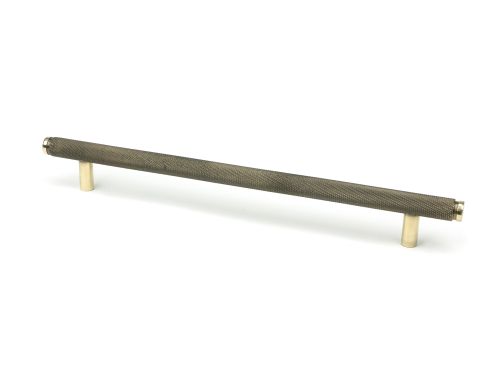 Click Here To Enlarge This Photo Of 46896 From the Anvil Aged Brass Full Brompton Pull Handle - Large 224mm c&sol;c