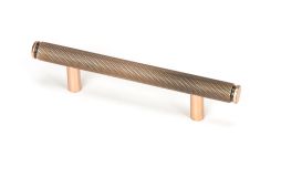 46906 From the Anvil Polished Bronze Full Brompton Pull Handle - Small 96mm c&sol;c