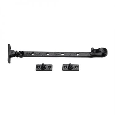 Click Here To Enlarge This Photo Of TC380 305 M&period;Marcus The Tudor Collection Casement Window Stay 12" Black Iron