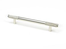 46931 From the Anvil Polished Nickel Half Brompton Pull Handle - Medium 160mm c&sol;c