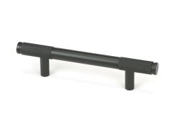 46942 From the Anvil Matt Black Half Brompton Pull Handle - Small 96mm c&sol;c