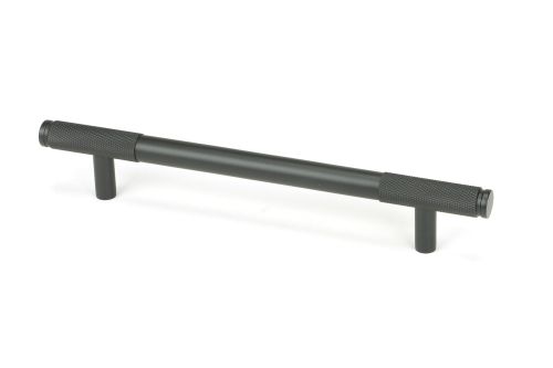 Click Here To Enlarge This Photo Of 46943 From the Anvil Matt Black Half Brompton Pull Handle - Medium 160mm c&sol;c