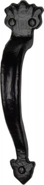 Click Here To Enlarge This Photo Of TC383 152 M&period;Marcus M&period;Marcus The Tudor Collection Door Pull Handle 6" Black Iron
