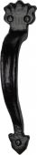 TC383 152 M&period;Marcus M&period;Marcus The Tudor Collection Door Pull Handle 6" Black Iron