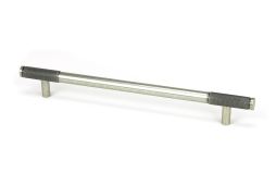 46947 From the Anvil Pewter Half Brompton Pull Handle - Large 224mm c&sol;c