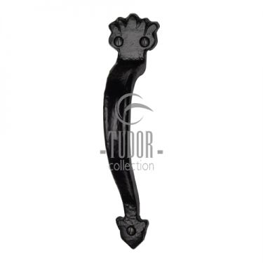 Click Here To Enlarge This Photo Of TC383 204 M&period;Marcus M&period;Marcus The Tudor Collection Door Pull Handle 7" Black Iron