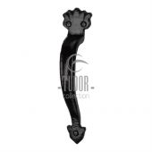 TC383 204 M&period;Marcus M&period;Marcus The Tudor Collection Door Pull Handle 7" Black Iron