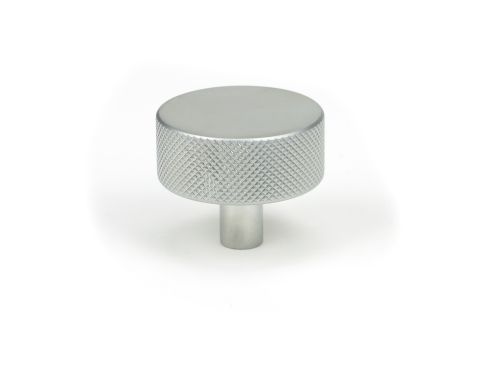 Click Here To Enlarge This Photo Of 47090 From the Anvil Satin Chrome Brompton Cabinet Knob - 38mm &lpar;No rose&rpar;