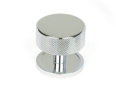 47141 From the Anvil Polished Chrome Brompton Cabinet Knob - 38mm &lpar;Plain&rpar;
