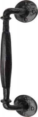 Click Here To Enlarge This Photo Of TC384 M&period;Marcus The Tudor Collection Door Pull Handle Offset Black Iron