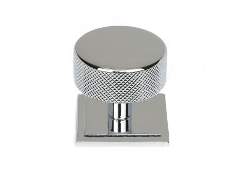 Click Here To Enlarge This Photo Of 47144 From the Anvil Polished Chrome Brompton Cabinet Knob - 38mm &lpar;Square&rpar;