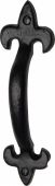 TC385 128 M&period;Marcus M&period;Marcus The Tudor Collection Door Pull Handle 5" Black Iron